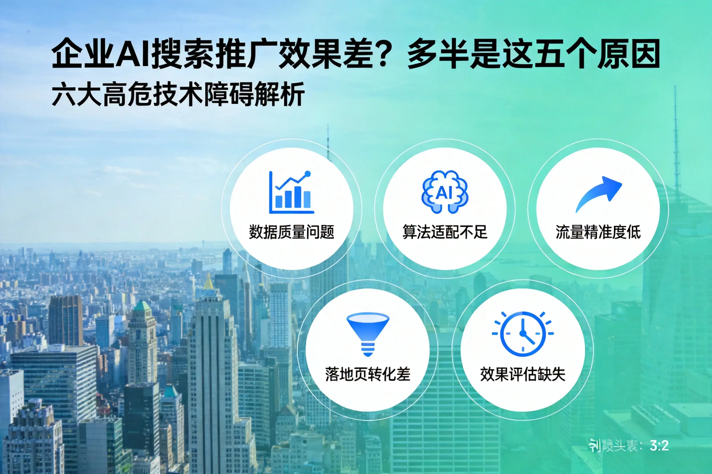 武城企业AI搜索推广效果差?多半是这五个原因
